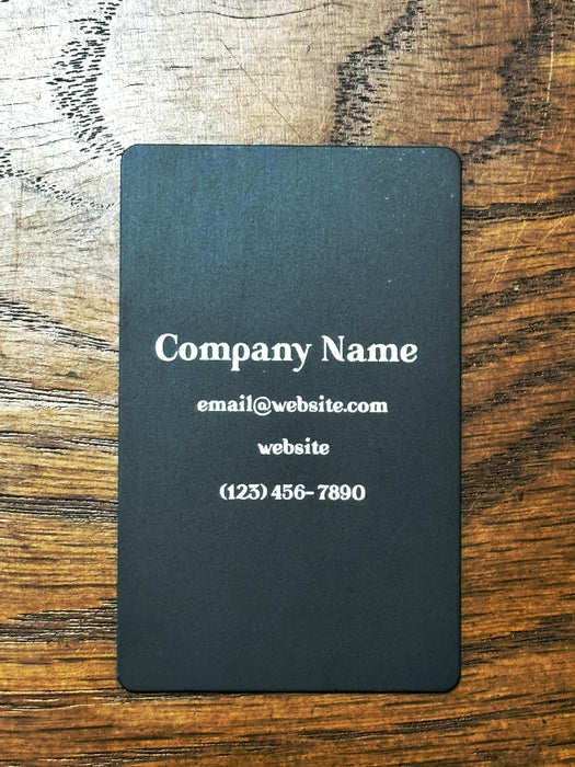 Personalized Metal Business Cards